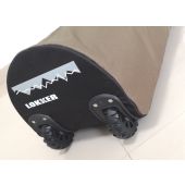 holds upto 2 pairs LOKKER Super Long Wheelie Ski Bag 195cm